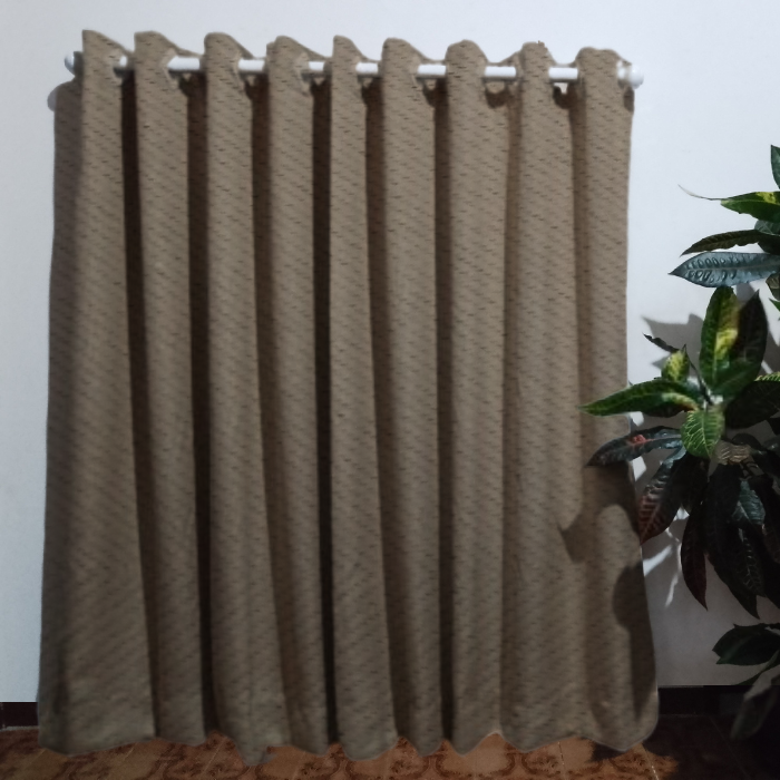 Cortina Blackout de Ilhós – Coleção Tecido Liso