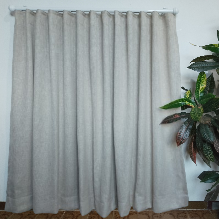 Cortina Blackout na Fita Wave – Coleção Rústico