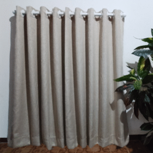 Cortina Blackout de Ilhós – Coleção Rústico
