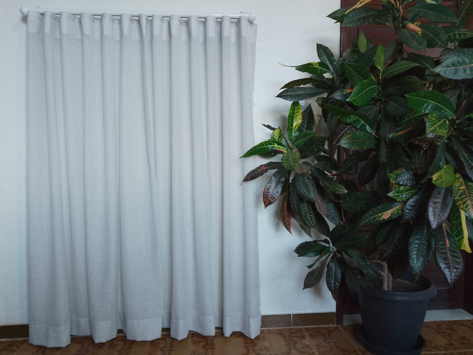 Cortina Blackout na Fita Wave – Coleção Linho