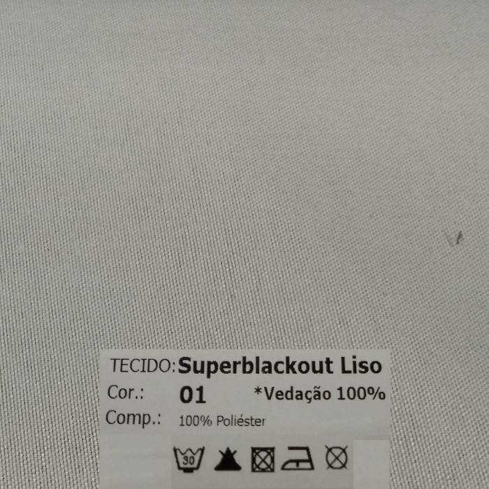 Forro Blackout 100% para Cortina no Deslizante – Bloqueio Total de Luz e Conforto Térmico - Imagem 2