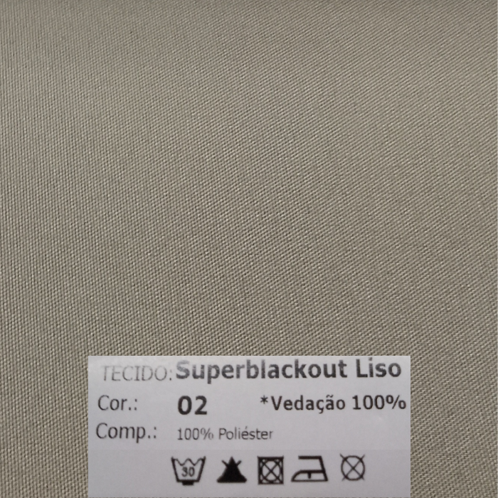 Forro Blackout 100% para Cortina no Deslizante – Bloqueio Total de Luz e Conforto Térmico - Imagem 3