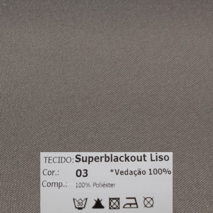 Forro Blackout 100% para Cortina no Deslizante – Bloqueio Total de Luz e Conforto Térmico - Imagem 4